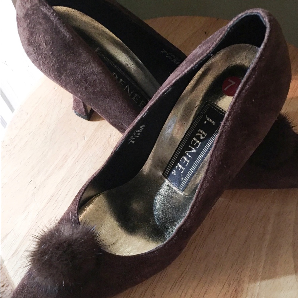 Suede Stilettos heel